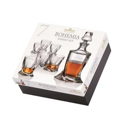 Bohemia Quadro Whiskey Set 340ml (2 db)