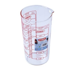 PYREX mércés pohár 9x17cm 0,5 liter