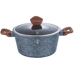 Berlinger Haus FOREST LINE bevonatos LÁBOS üvegfedővel 30 cm 8,0 l (indukciós) / BH-7150 /