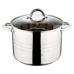 Blaumann GOURMET LINE rozsdamentes fazék üvegfedővel 2,1 L (BL-1006)