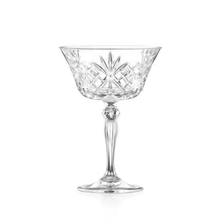RCR MELODIA talpas pezsgős kehely 26cl 6db