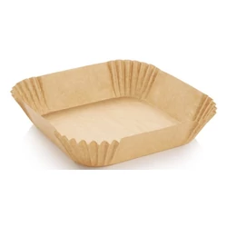 Tescoma DELÍCIA négyszögletes papírtányér forrólevegős sütőhöz 16x16 cm, 50 db