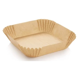 Tescoma DELÍCIA négyszögletes papírtányér forrólevegős sütőhöz 20x20 cm, 50 db