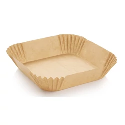 Tescoma DELÍCIA négyszögletes papírtányér forrólevegős sütőhöz 23x23 cm, 50 db