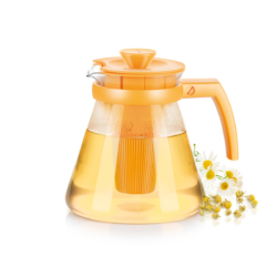 Tescoma TEO TONE teáskanna, áztató szűrővel, 1.25 l, sárga