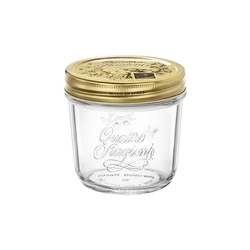Bormioli Rocco QUATTRO tároló üveg+tető 0,2 l