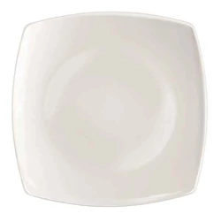 Bormioli Rocco ECLISSI BIANCO lapos tányér 26x26 cm