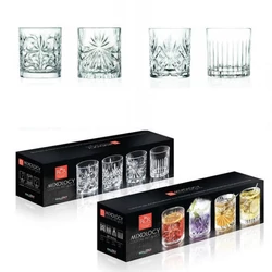 MIXOLOGY whiskys pohár set 4 db