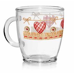 Karácsonyi porcelán bögre 38cl VALENTINA dekor