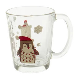 Cerve porcelán bögre WINTER FRIENDS karácsonyi 31 cl