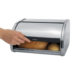 Brabantia Fém kenyérdoboz 1 kg ROLL TOP MATT STEEL