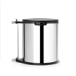 Brabantia BUILT IN BIN ajtóra szer.szemetes 15 L BRILL.STEEL