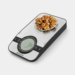 Brabantia digitális mérleg 5 kg szögletes MATT STEEL