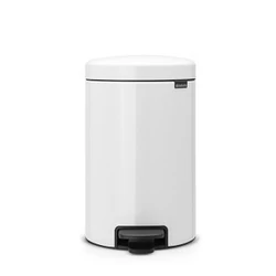 Brabantia PEDAL BIN NEWICON pedálos szemetes 12L WHITE