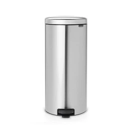 Brabantia PEDAL BIN NEWICON pedálos szemetes 30L MATT STEEL FPP