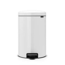 Brabantia PEDAL BIN NEWICON pedálos szemetes 20L WHITE