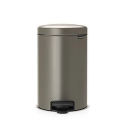 Brabantia PEDAL BIN NEWICON pedálos szemetes 12L PLATINUM