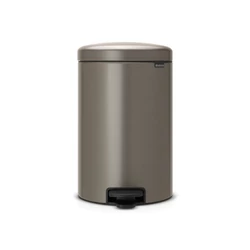 Brabantia PEDAL BIN NEWICON pedálos szemetes 20L PLATINUM