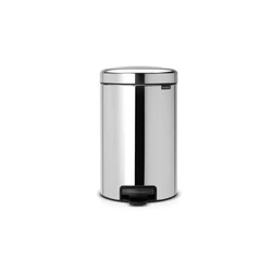 Brabantia PEDAL BIN NEWICON pedálos szemetes 12L BRILL. STEEL
