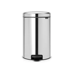 Brabantia PEDAL BIN NEWICON pedálos szemetes 20L BRILL. STEEL