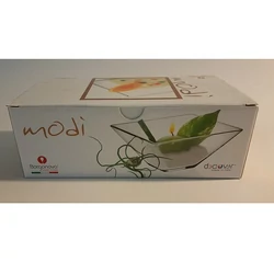 Borgonovo MODI kínáló szögletes 14cm 4db díszdobozban