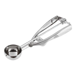 Paderno rozsdamentes fagylaltadagoló kanál, kerek rugós (4,3 cm)