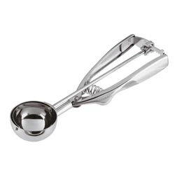 Paderno rozsdamentes fagylaltadagoló kanál, kerek rugós (5 cm)