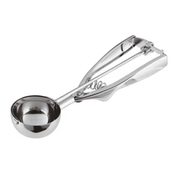 Paderno rozsdamentes fagylaltadagoló kanál, kerek rugós (6 cm)