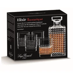 Luigi Bormioli MIXOLOGY ELIXIR whiskys set. 5db