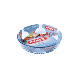 Pyrex üveg kerek sütőforma 26x5,8 cm (2,1 L)