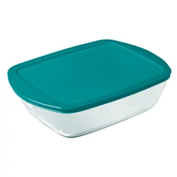 Pyrex COOK&STORE tégl.sütőtál+műa.tető 23x15x6,5cm 1,1l