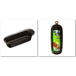 Pyrex ASIMETRIA bevonatos püspökkenyérforma 26cm