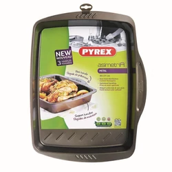 Pyrex ASIMETRIA bevonatos tepsi 40x31x6 cm