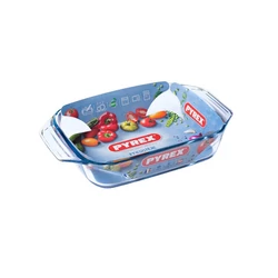 Pyrex IRRES szögl.sütőtál füles 31x20x6cm 2,2l