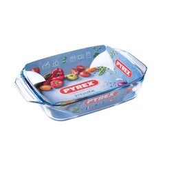 Pyrex IRRES szögl.sütőtál füles 35x23x6cm 2,9 L