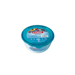 Pyrex PREP&STORE keverőtál, műanyag fedővel 17 cm (1 liter)
