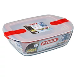 Pyrex COOK&HEAT tégl. sütőtál+műa.tető 28x20x8 cm 2,5l