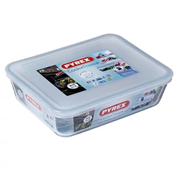 Pyrex COOK&amp;FREEZE tégl. sütőtál+műa.tető 22x17x6 cm 1,5l