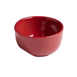 Pyrex kerámia souffle tálka 9cm CURVES RED