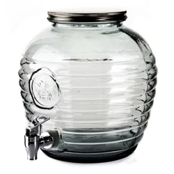 Vidrios Zöld üveg csappal  8 liter ABEJA