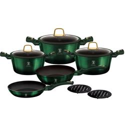 Berlinger Haus EMERALD edénykészlet 10 db-os (indukciós)