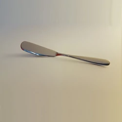 Salvinelli GRAND HOTEL rozsdamentes vajkés hajlított LOSE 4mm(15 cm)
