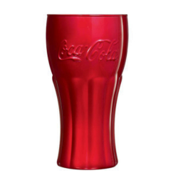 Arc COCA-COLA üdítős pohár 37 cl  MIRROR RED