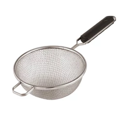 Paderno rozsdamentes szűrő 16 cm /dupla szitás/