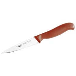 Paderno rozsdamentes szakács kés 11 cm piros nyél