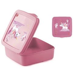 Snips SANDWICH BOX PP UNICORN uzsonnás doboz 14,5×14,5×5,5 cm 0,5 liter
