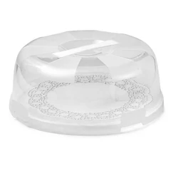 Snips SNIPS PP kerek tortatál+búra DELICE 31,5×12,8 cm