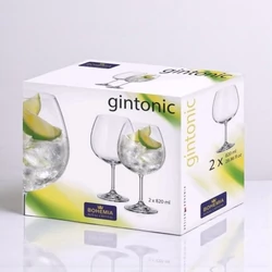 GIN&TONIC talpas kehely 82cl, nem bordázott (2 db)
