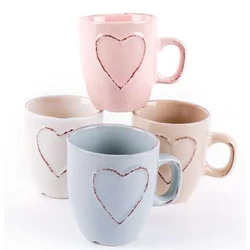 Bögre szett 2 darabos 150ml törtfehér