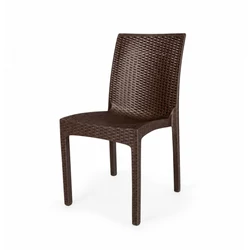 BAREL rattan szék barna